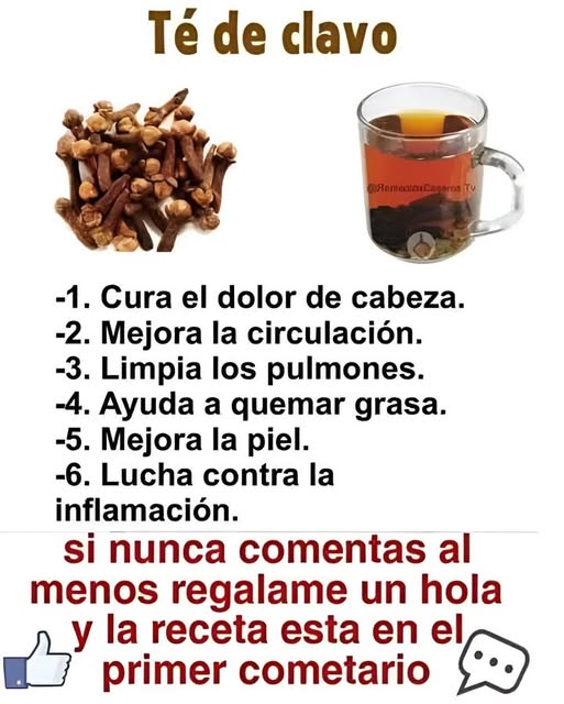 Té de clavo