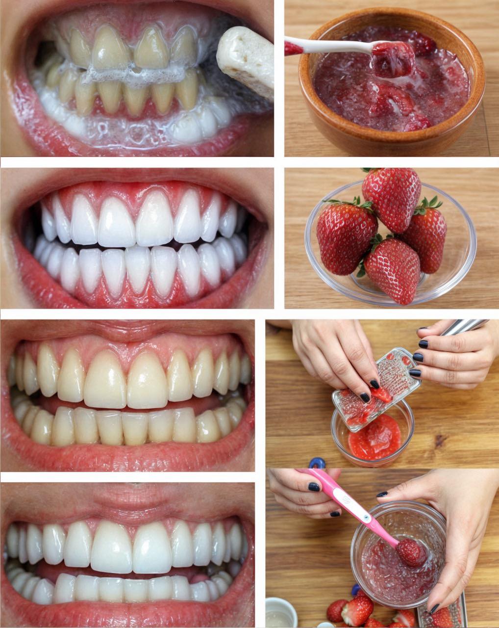 Blanqueamiento Dental Natural con Fresas: ¿Funciona?